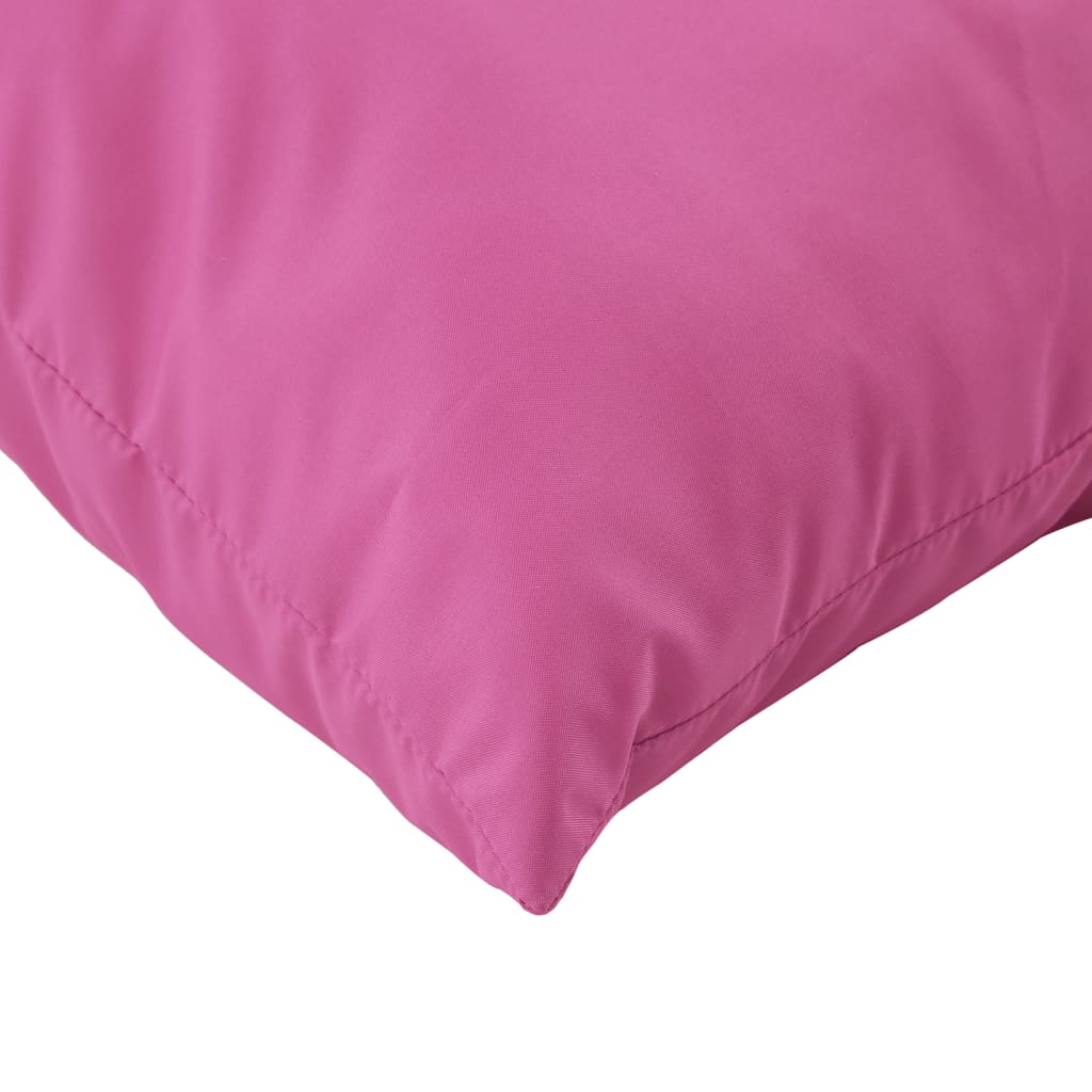 Palettenkissen 3 Stk. Rosa Oxford-Stoff - Pazzar.ch