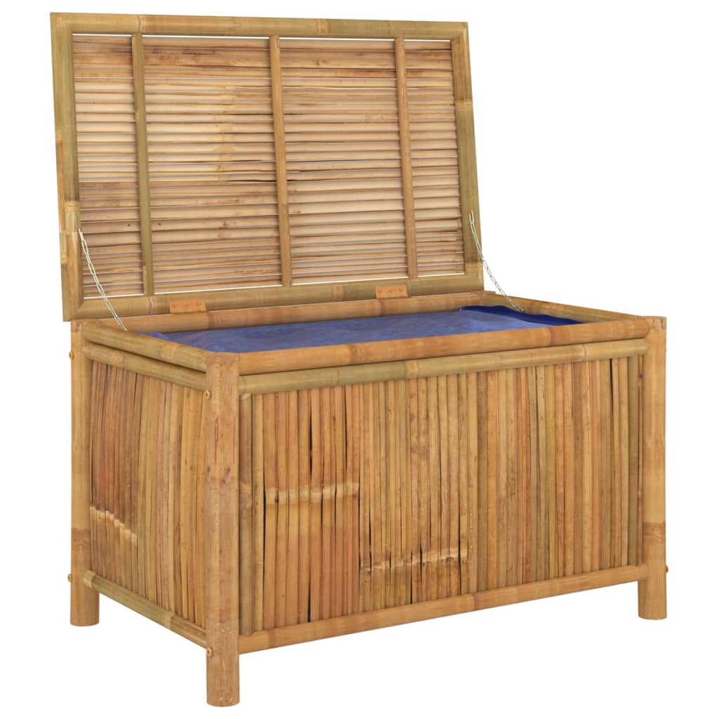Gartentruhe 90x52x55 cm Bambus - Pazzar.ch