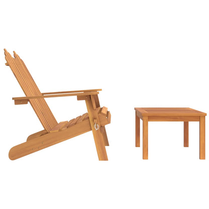 2-tlg. Garten-Lounge-Set Adirondack Massivholz Akazie - Pazzar.ch
