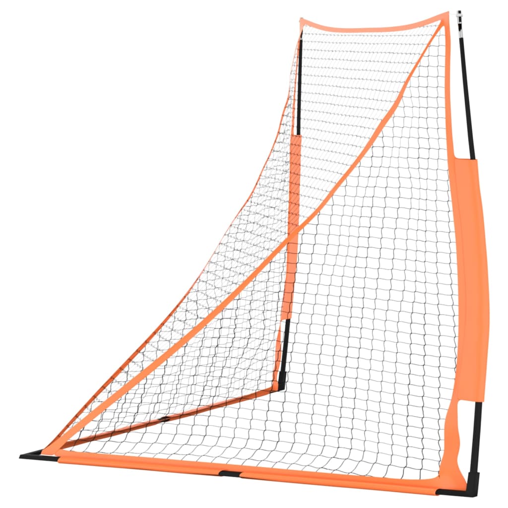 Baseball-Netz Tragbar Orange Schwarz 183x182x183 cm Stahl - Pazzar.ch