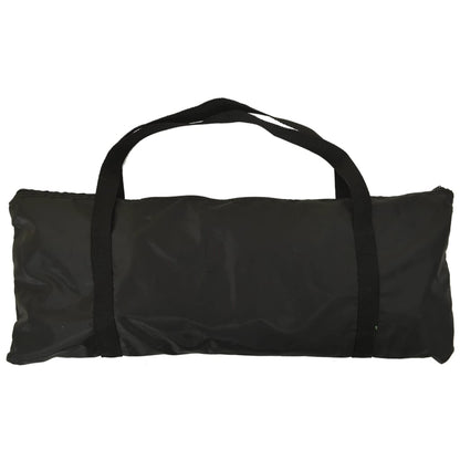 Fußball-Rebounder Schwarz und Gelb 183x85x120 cm Polyester - Pazzar.ch