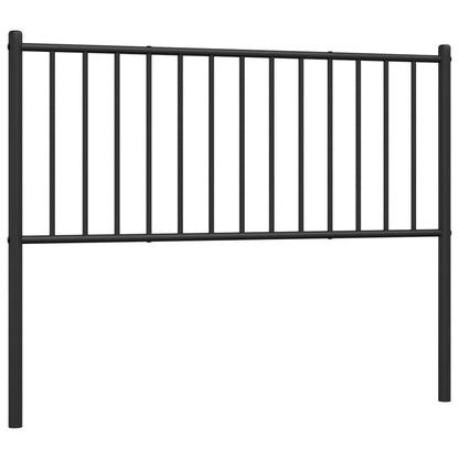 Kopfteil Metall Schwarz 75 cm - Pazzar.ch