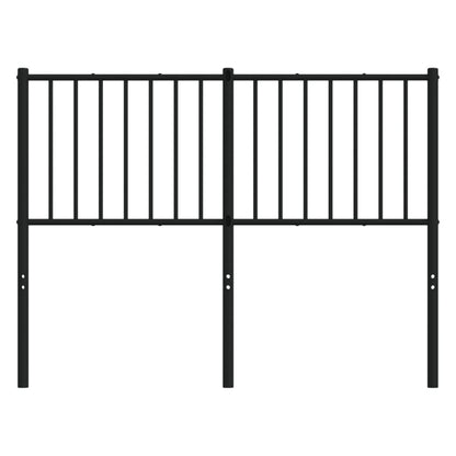 Kopfteil Metall Schwarz 120 cm - Pazzar.ch