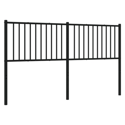 Kopfteil Metall Schwarz 160 cm - Pazzar.ch