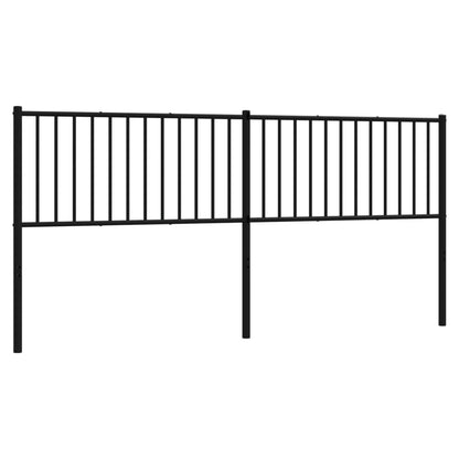 Kopfteil Metall Schwarz 193 cm - Pazzar.ch