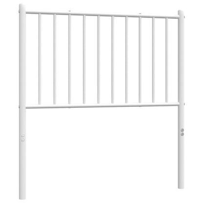 Kopfteil Metall Weiß 80 cm - Pazzar.ch