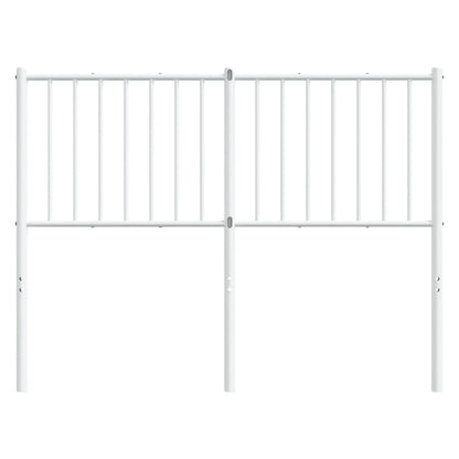 Kopfteil Metall Weiß 120 cm - Pazzar.ch