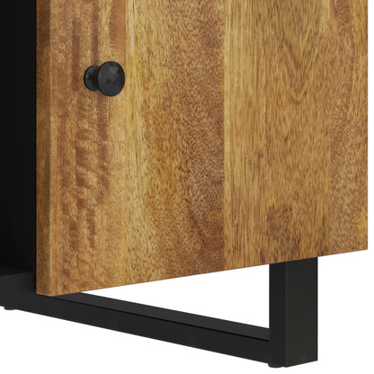 Couchtisch 100x54x40 cm Massivholz Mango & Holzwerkstoff - Pazzar.ch