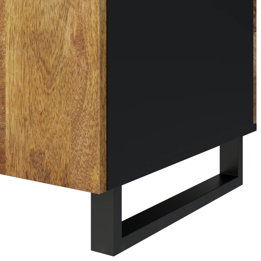Couchtisch 100x54x40 cm Massivholz Mango & Holzwerkstoff - Pazzar.ch