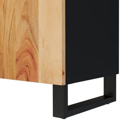TV-Schrank 105x33,5x46 cm Massivholz Akazie & Holzwerkstoff - Pazzar.ch
