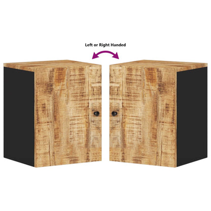 Bad-Wandschrank 38x33x48 cm Massivholz Mango - Pazzar.ch