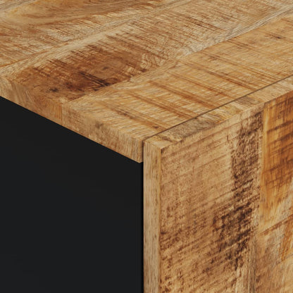Bad-Wandschrank 38x33x48 cm Massivholz Mango - Pazzar.ch