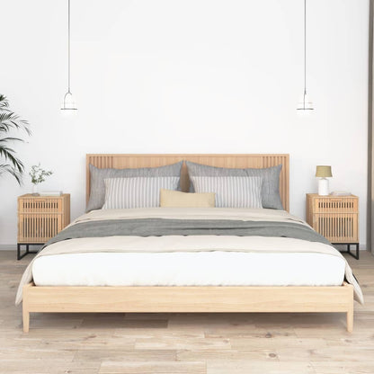 Nachttische 2 Stk. 40x30x55,5 cm Holzwerkstoff & Eisen - Pazzar.ch