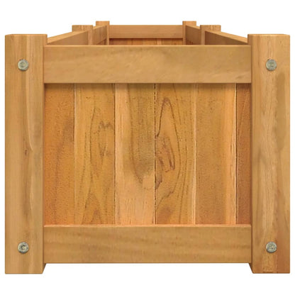 Hochbeet 150x30x25 cm Massivholz Teak - Pazzar.ch