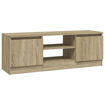 TV-Schrank mit Tür Sonoma-Eiche 102x30x36 cm - Pazzar.ch