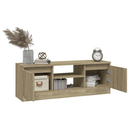 TV-Schrank mit Tür Sonoma-Eiche 102x30x36 cm - Pazzar.ch