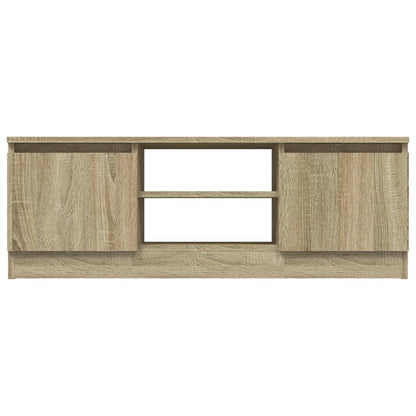 TV-Schrank mit Tür Sonoma-Eiche 102x30x36 cm - Pazzar.ch