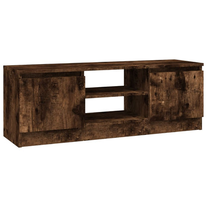 TV-Schrank mit Tür Räuchereiche 102x30x36 cm - Pazzar.ch