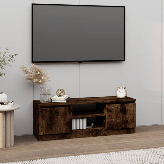 TV-Schrank mit Tür Räuchereiche 102x30x36 cm - Pazzar.ch