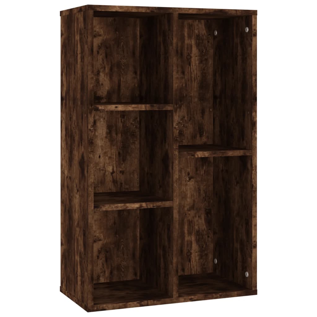 Bücherregal/Sideboard Räuchereiche 50x25x80 cm Holzwerkstoff - Pazzar.ch