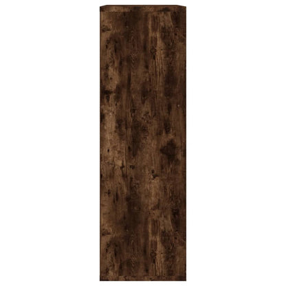 Bücherregal/Sideboard Räuchereiche 50x25x80 cm Holzwerkstoff - Pazzar.ch