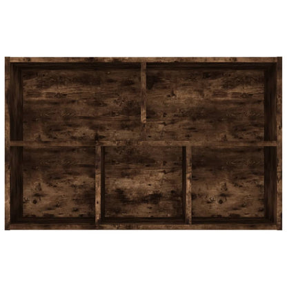 Bücherregal/Sideboard Räuchereiche 50x25x80 cm Holzwerkstoff - Pazzar.ch