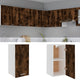 Hängeschrank Lyon Räuchereiche 29,5x31x60 cm Holzwerkstoff