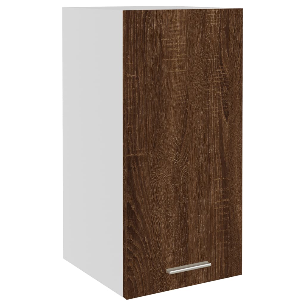 Hängeschrank Lyon Braun Eichen-Optik 29,5x31x60 cm Holzwerkstoff