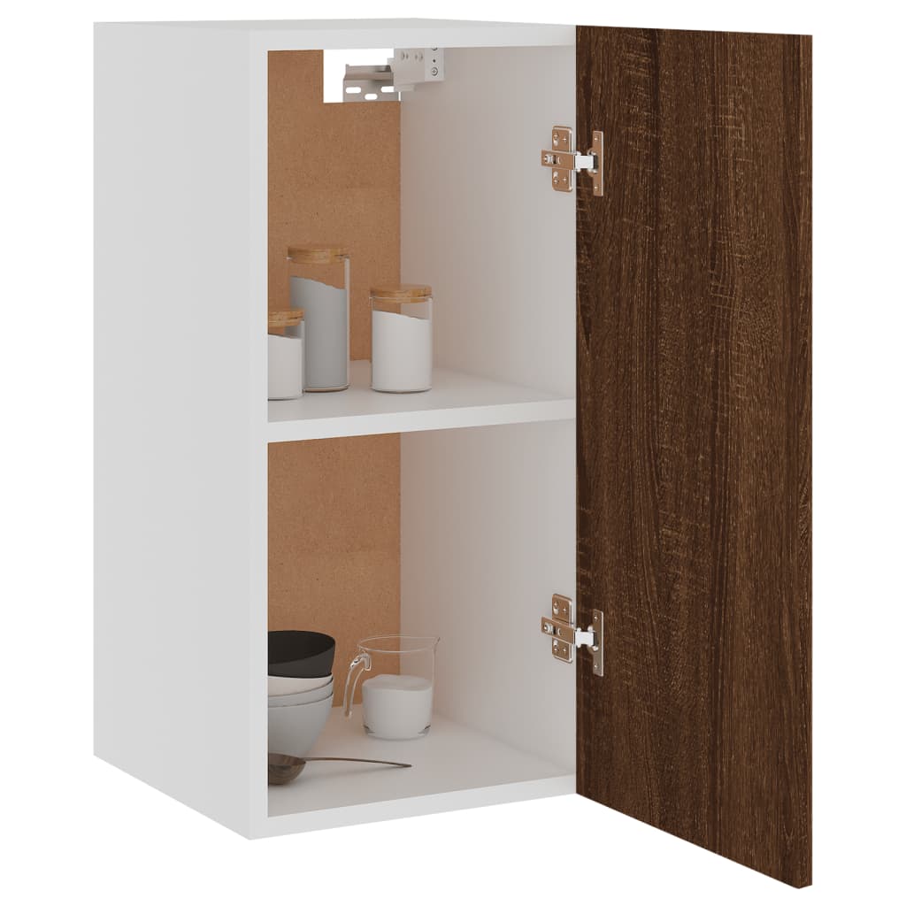 Hängeschrank Braun Eichen-Optik 29,5x31x60 cm Holzwerkstoff - Pazzar.ch