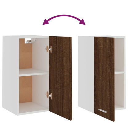 Hängeschrank Braun Eichen-Optik 29,5x31x60 cm Holzwerkstoff - Pazzar.ch
