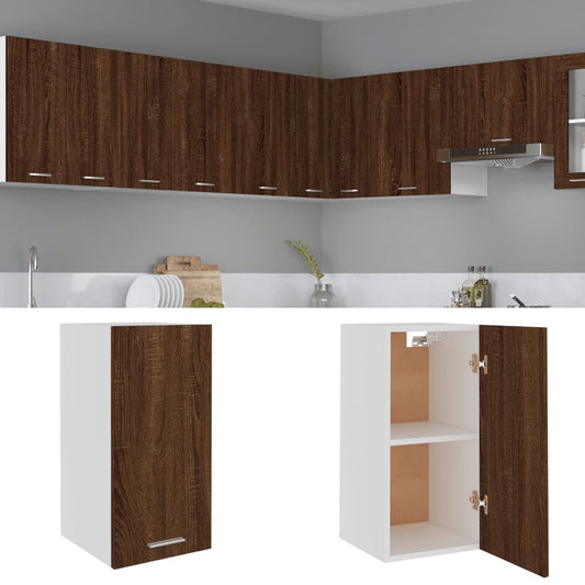 Hängeschrank Braun Eichen-Optik 29,5x31x60 cm Holzwerkstoff - Pazzar.ch