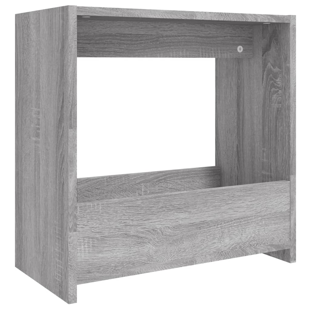 Beistelltisch Grau Sonoma 50x26x50 cm Holzwerkstoff - Pazzar.ch