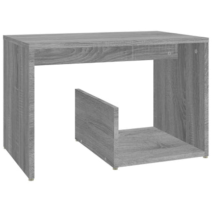 Beistelltisch Grau Sonoma 59x36x38 cm Holzwerkstoff - Pazzar.ch