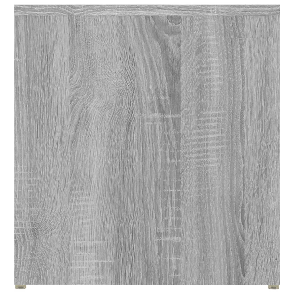 Beistelltisch Grau Sonoma 59x36x38 cm Holzwerkstoff - Pazzar.ch