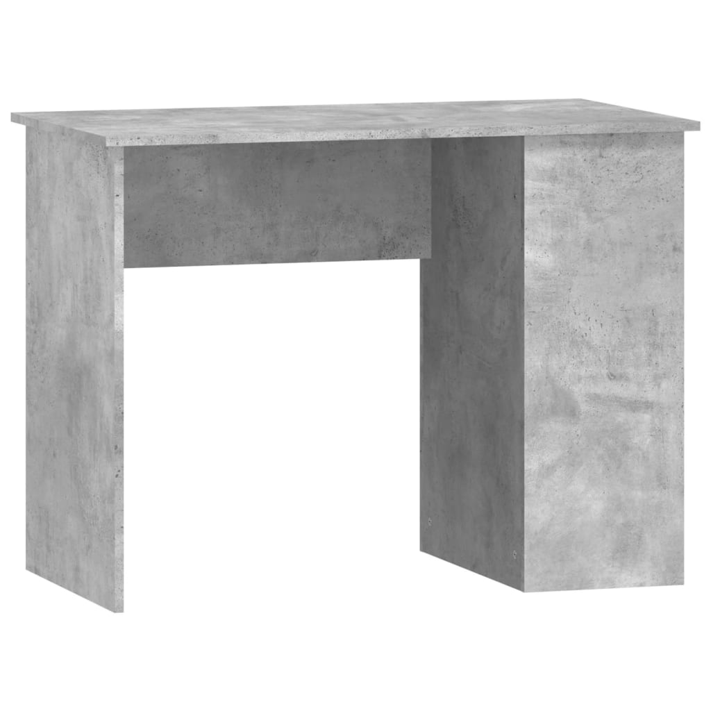 Schreibtisch Betongrau 100x55x75 cm Holzwerkstoff - Pazzar.ch