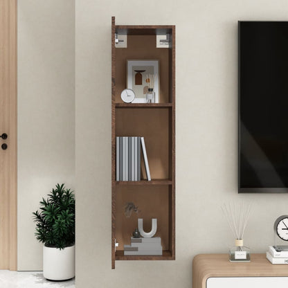 TV-Wandschrank Braun Eichen-Optik 30,5x30x110 cm - Pazzar.ch