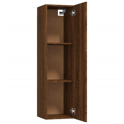 TV-Wandschrank Braun Eichen-Optik 30,5x30x110 cm - Pazzar.ch