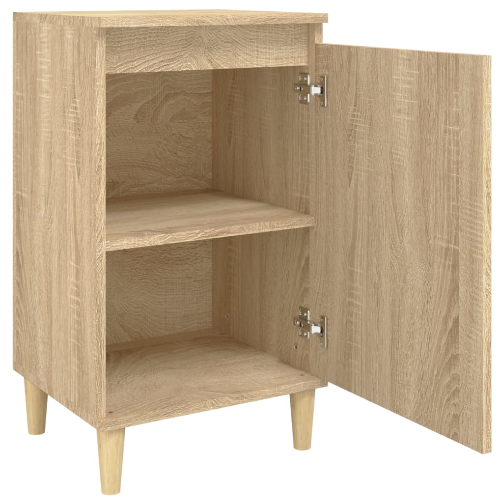 Nachttische 2 Stk. Sonoma-Eiche 40x35x70 cm Holzwerkstoff - Pazzar.ch