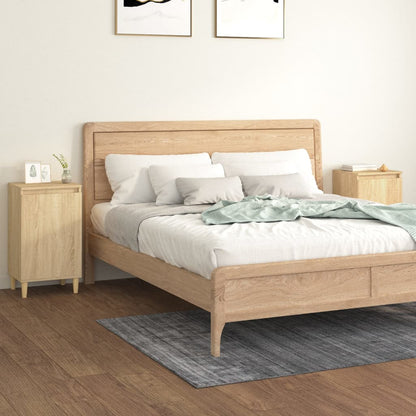 Nachttische 2 Stk. Sonoma-Eiche 40x35x70 cm Holzwerkstoff - Pazzar.ch
