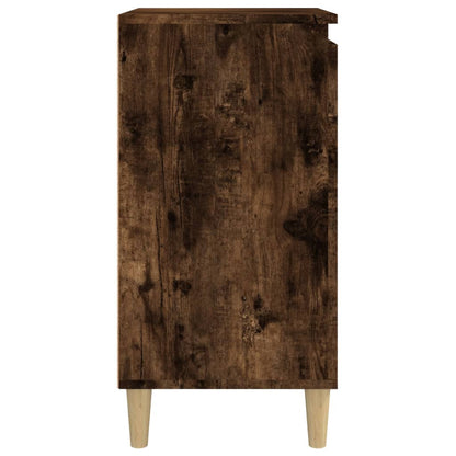 Nachttische 2 Stk. Räuchereiche 40x35x70 cm Holzwerkstoff - Pazzar.ch