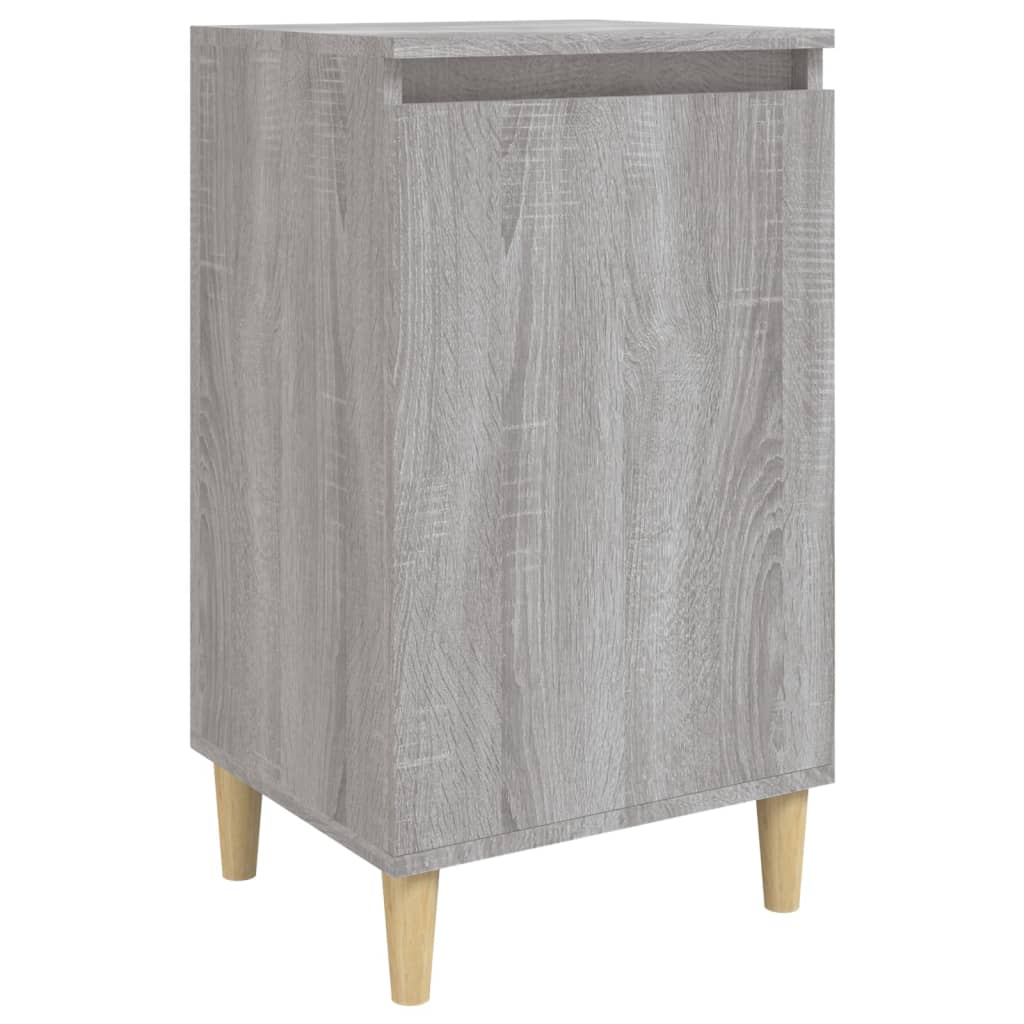Nachttisch Grau Sonoma 40x35x70 cm Holzwerkstoff - Pazzar.ch