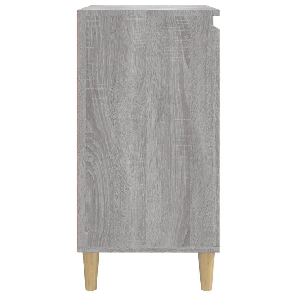 Nachttisch Grau Sonoma 40x35x70 cm Holzwerkstoff - Pazzar.ch