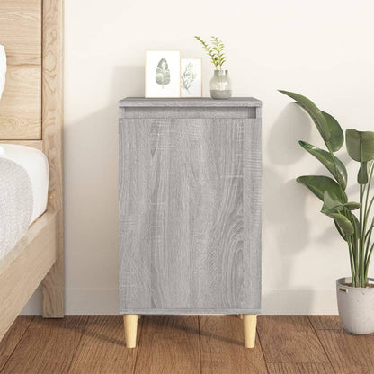 Nachttisch Grau Sonoma 40x35x70 cm Holzwerkstoff - Pazzar.ch