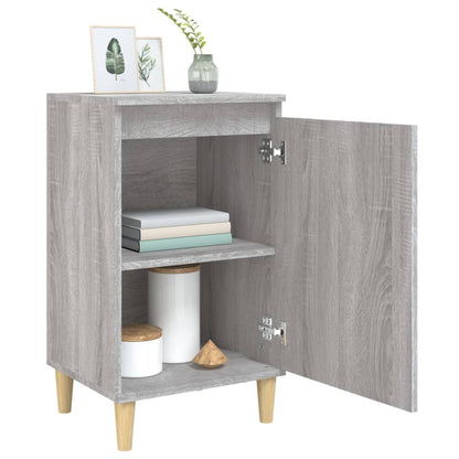 Nachttische 2 Stk. Grau Sonoma 40x35x70 cm Holzwerkstoff - Pazzar.ch