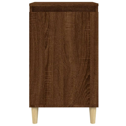 Nachttische 2 Stk. Braun Eichen-Optik 40x35x70 cm Holzwerkstoff - Pazzar.ch