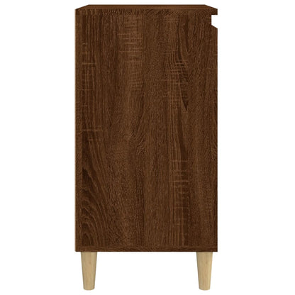 Nachttische 2 Stk. Braun Eichen-Optik 40x35x70 cm Holzwerkstoff - Pazzar.ch