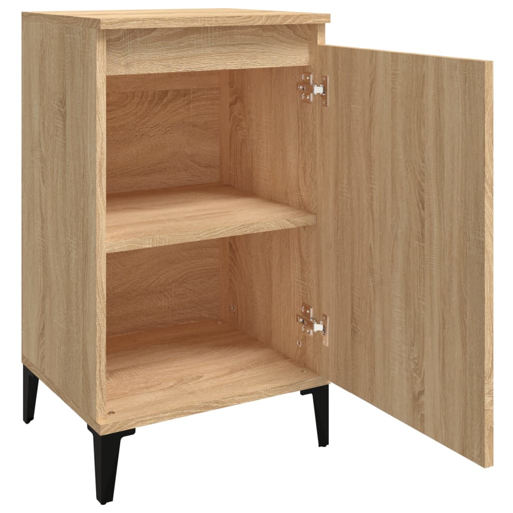Nachttische 2 Stk. Sonoma-Eiche 40x35x70 cm Holzwerkstoff - Pazzar.ch