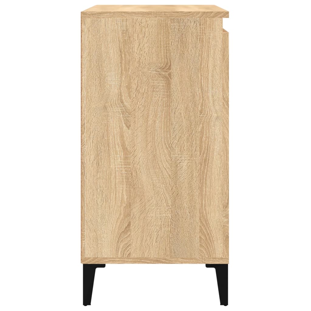 Nachttische 2 Stk. Sonoma-Eiche 40x35x70 cm Holzwerkstoff - Pazzar.ch