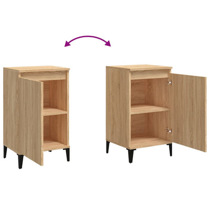 Nachttische 2 Stk. Sonoma-Eiche 40x35x70 cm Holzwerkstoff - Pazzar.ch