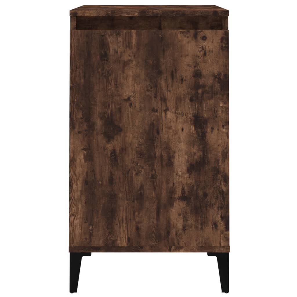 Nachttisch Räuchereiche 40x35x70 cm Holzwerkstoff - Pazzar.ch